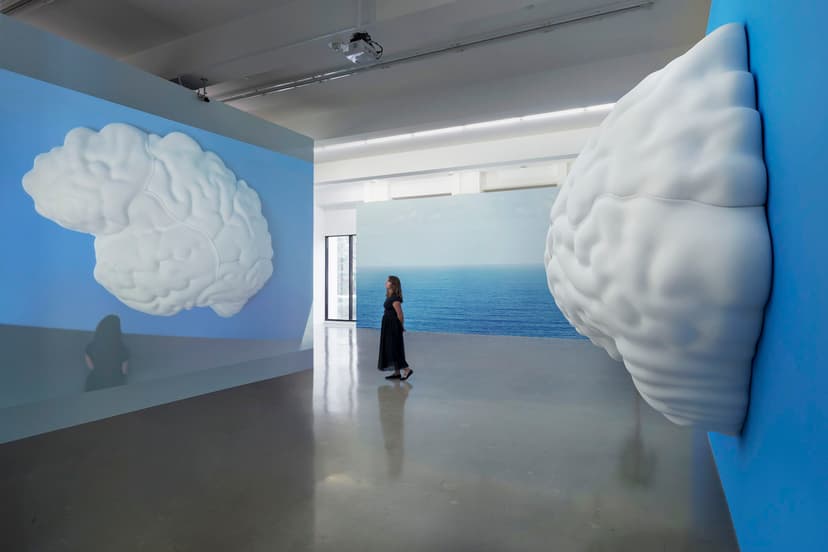 Installation view, John Baldessari: Sculptures, Sprüth Magers, Los Angeles, 2026. Photo: Robert Wedemeyer