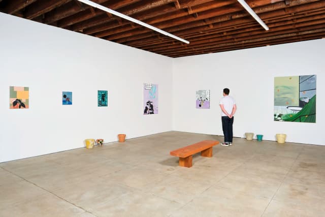 Henri Paul Broyard, Black Florals, installation view, Tyler Park Presents, Los Angeles, 2026