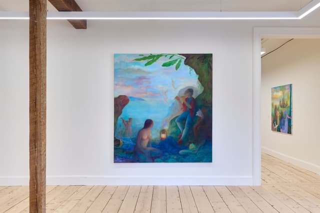 Installation view, Nastaran Shahbazi: Under The Same Skin, Scroll, New York, 2026