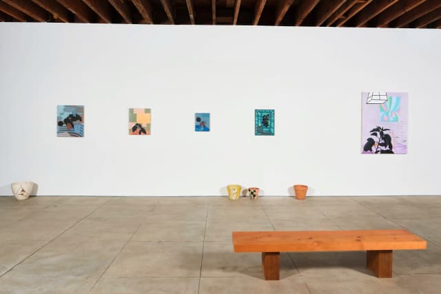 Henri Paul Broyard, Black Florals, installation view, Tyler Park Presents, Los Angeles, 2026