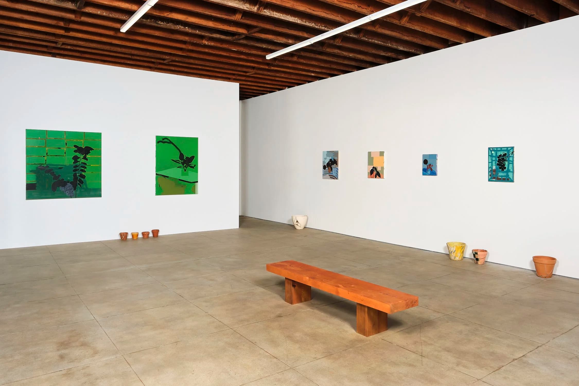Henri Paul Broyard, Black Florals, installation view, Tyler Park Presents, Los Angeles, 2026