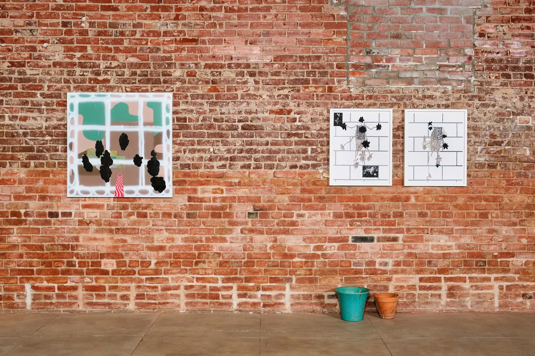 Henri Paul Broyard, Black Florals, installation view, Tyler Park Presents, Los Angeles, 2026