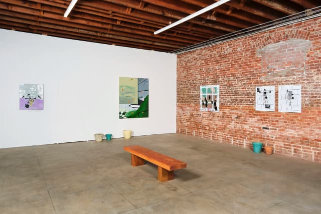 Henri Paul Broyard, Black Florals, installation view, Tyler Park Presents, Los Angeles, 2026