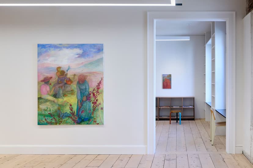 Installation view, Nastaran Shahbazi: Under The Same Skin, Scroll, New York, 2026