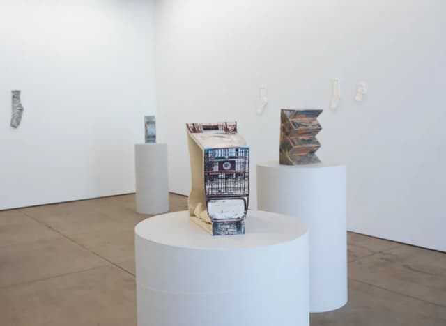 Installation view, Ry Rocklen: Desert Lenses, Wilding Cran Gallery, Los Angeles, 2026