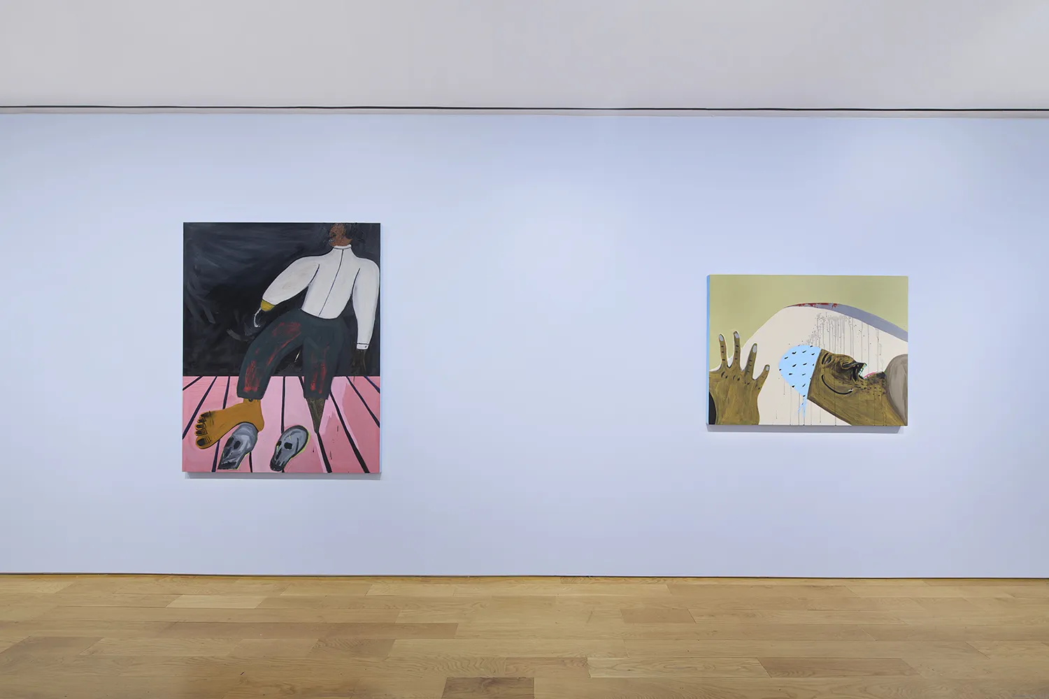 Installation view, Marcus Jahmal: Booty, Anton Kern Gallery, New York, 2026