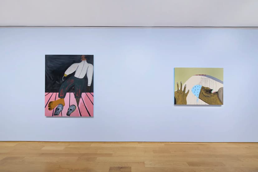 Installation view, Marcus Jahmal: Booty, Anton Kern Gallery, New York, 2026