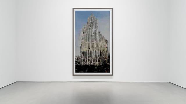 Installation view, Thomas Ruff: jpegs ny, David Zwirner, New York, 2026