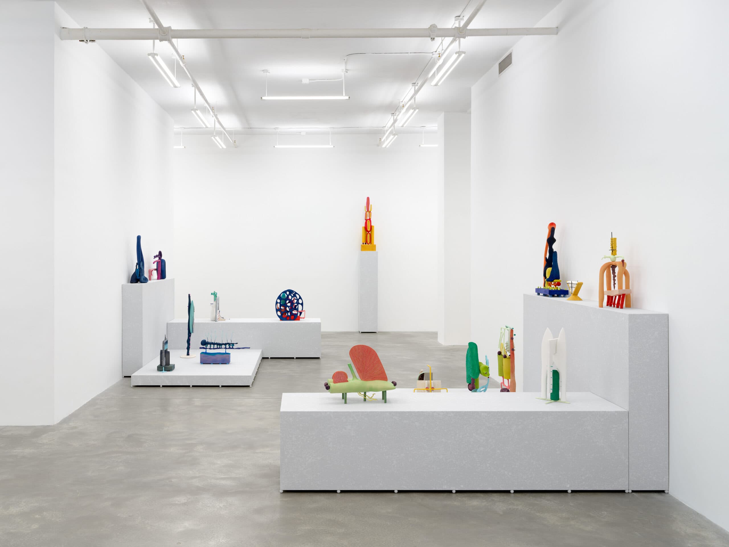 Installation view, Matthew Ronay: Cold Meat, Cake, and a Variety of All the Finest Fruits in Season;, Casey Kaplan, New York, 2026