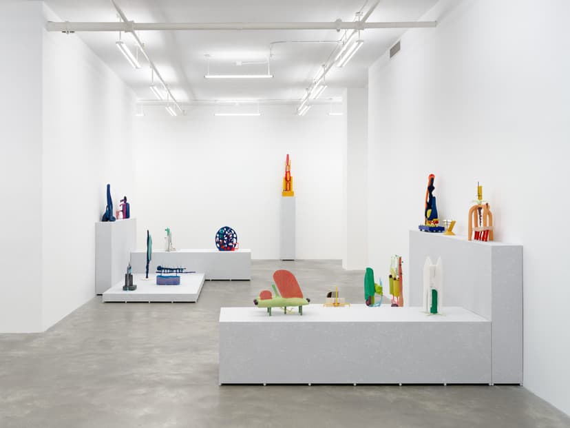 Installation view, Matthew Ronay: Cold Meat, Cake, and a Variety of All the Finest Fruits in Season;, Casey Kaplan, New York, 2026