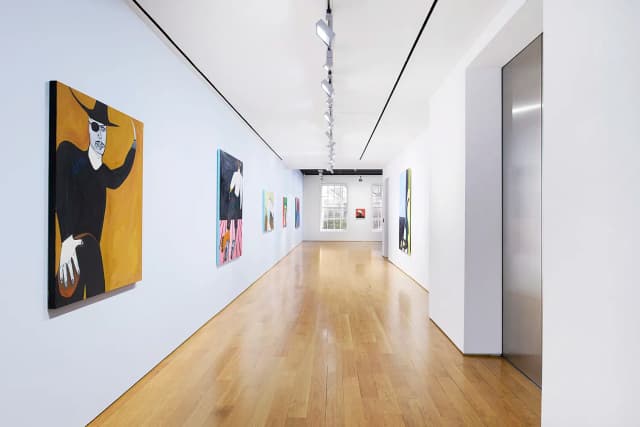 Installation view, Marcus Jahmal: Booty, Anton Kern Gallery, New York, 2026