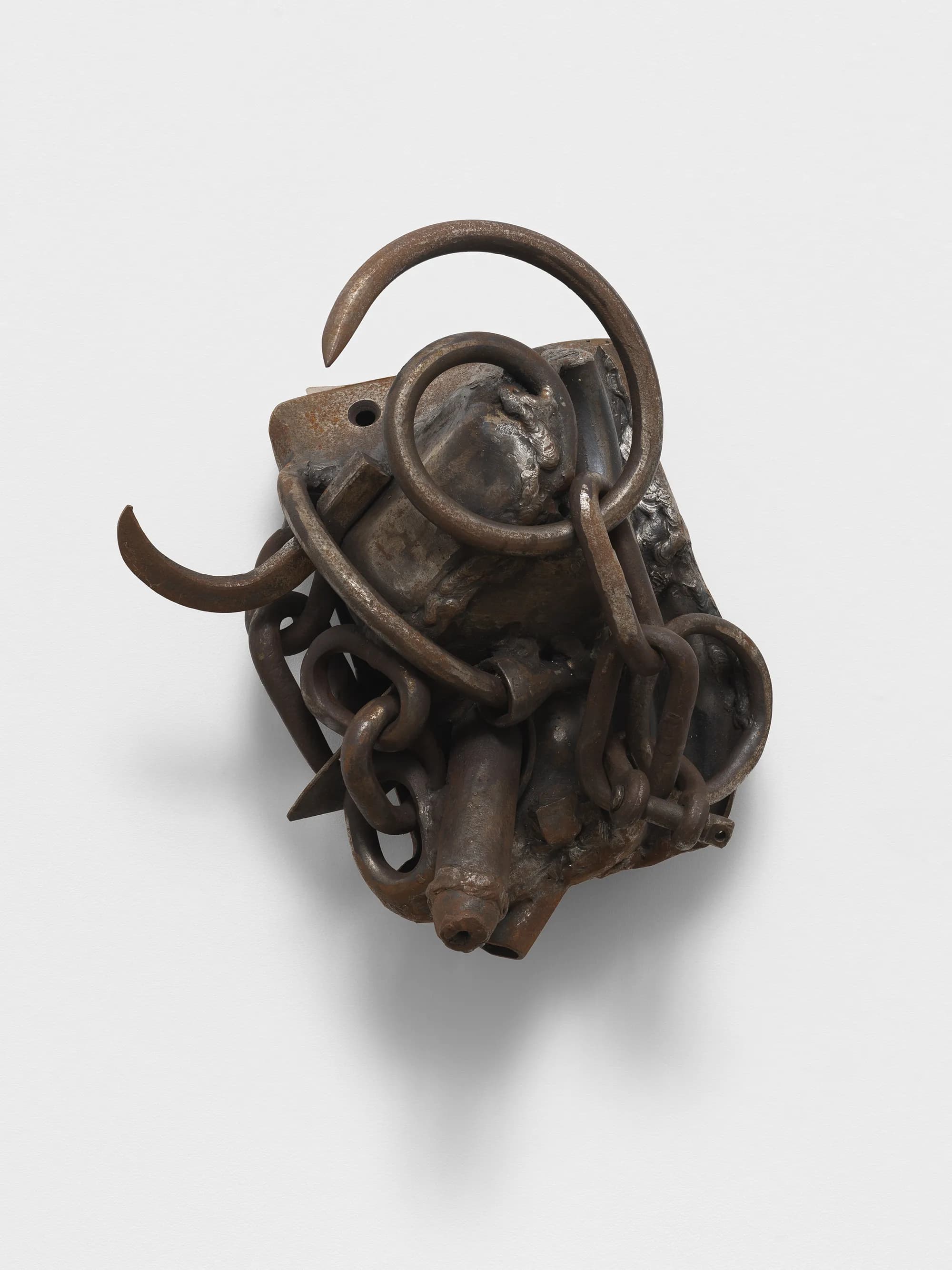 Melvin Edwards, July in Maine, 1992, welded steel 14 x 11 x 9 in (35.6 x 27.9 x 22.9 cm)
