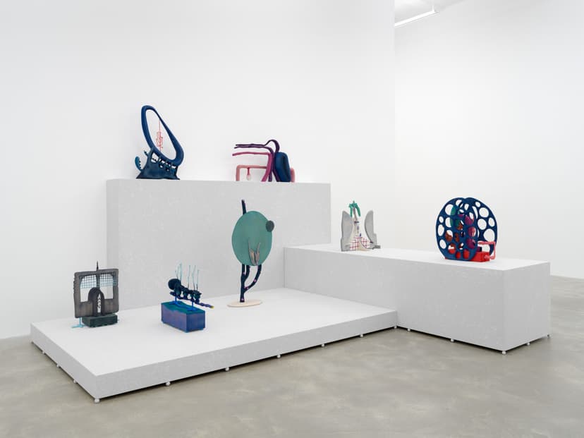 Installation view, Matthew Ronay: Cold Meat, Cake, and a Variety of All the Finest Fruits in Season;, Casey Kaplan, New York, 2026