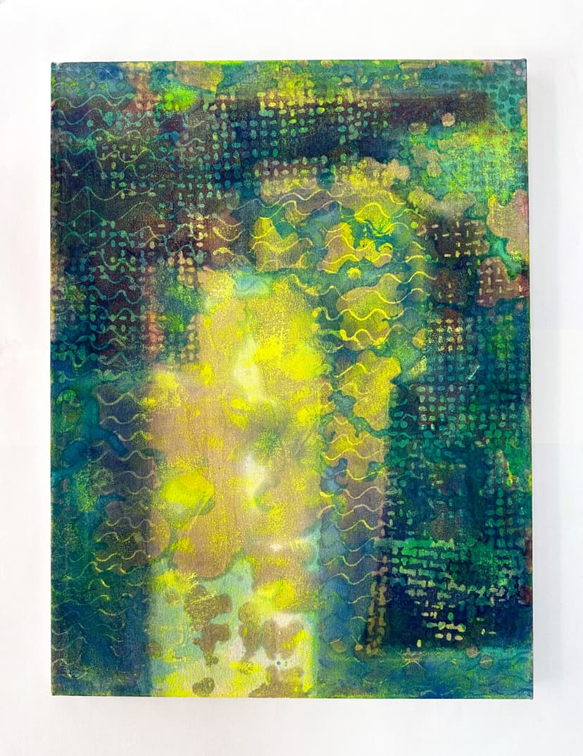 Kiwha Lee, Witness, 2024, oil on canvas, 24" x 18"