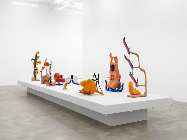 Installation view, Matthew Ronay: Cold Meat, Cake, and a Variety of All the Finest Fruits in Season;, Casey Kaplan, New York, 2026