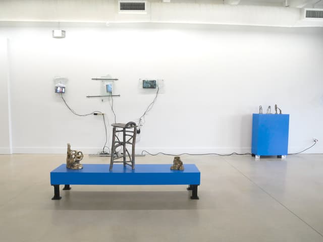 Installation view, Jillian Mayer: Placeholder Future, David Castillo, Miami, 2026