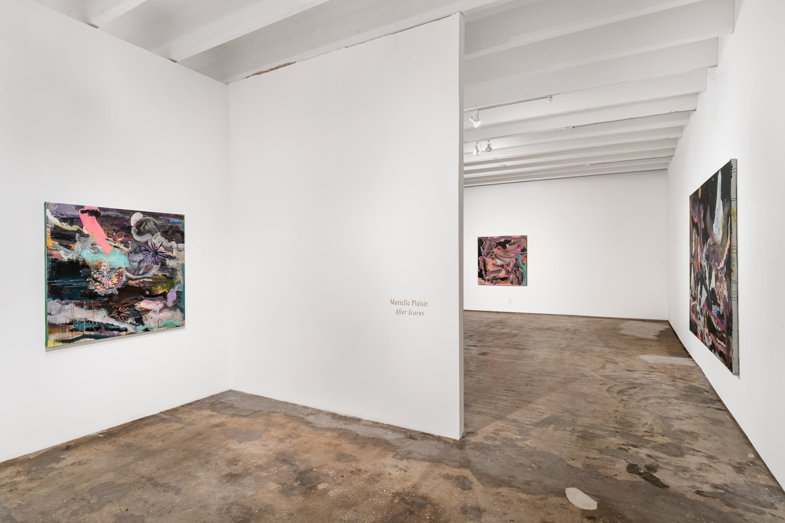 Installation view, Marielle Plaisir: After Icarus, Fredric Snitzer Gallery, Miami, 2026