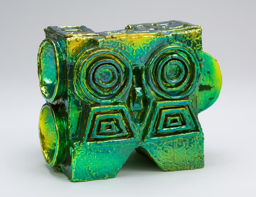Julia Kunin, Light Switch, 2025, ceramic, 6" x 10" x 7"