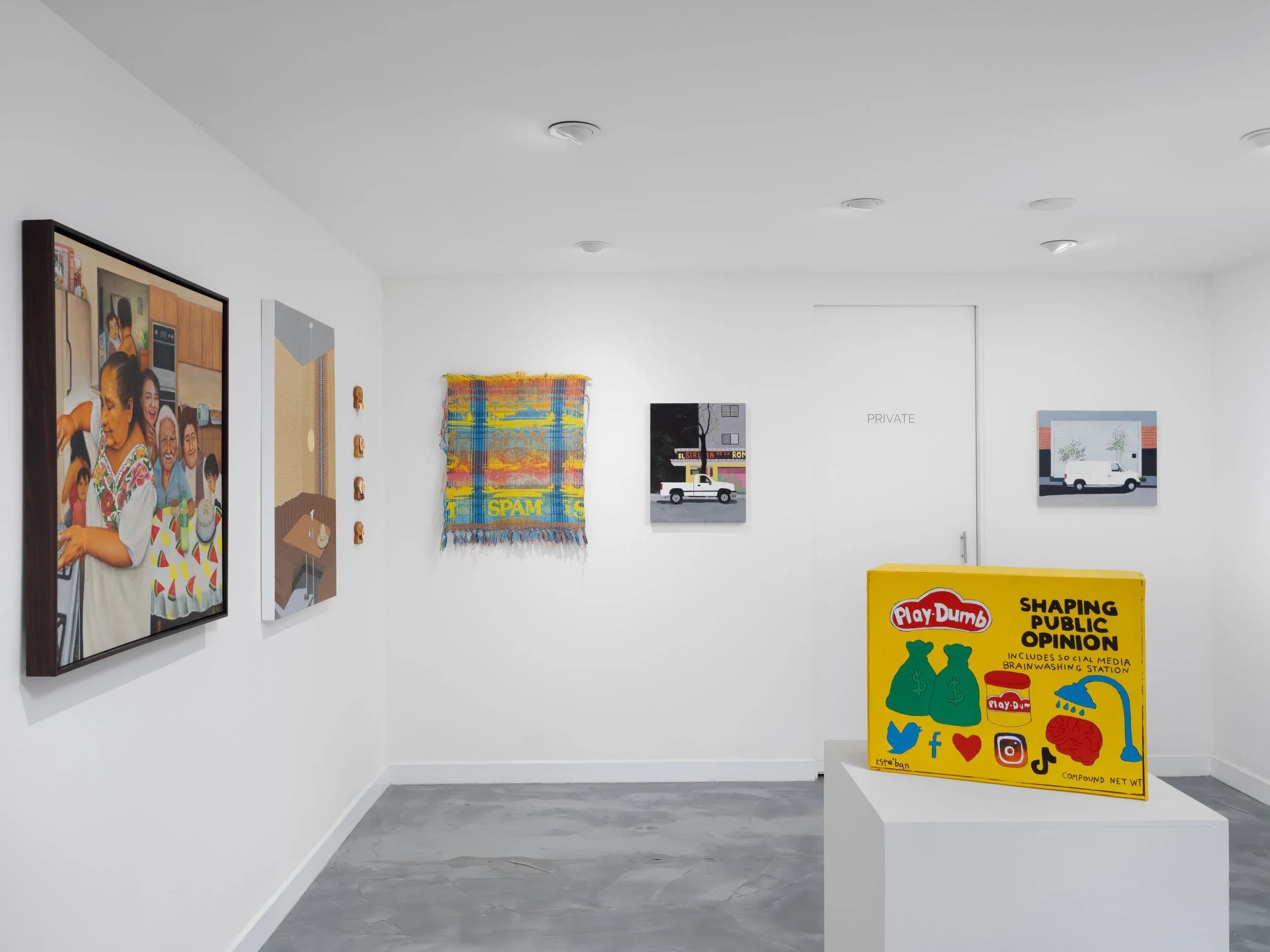 Installation view