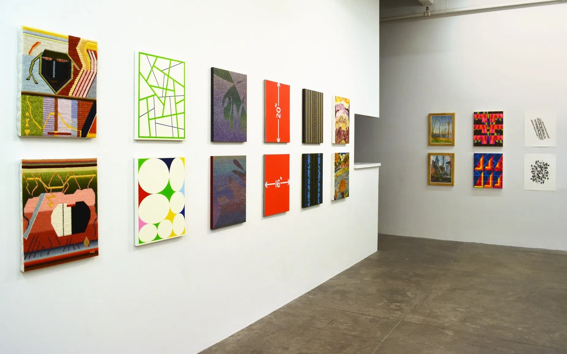 Installation view