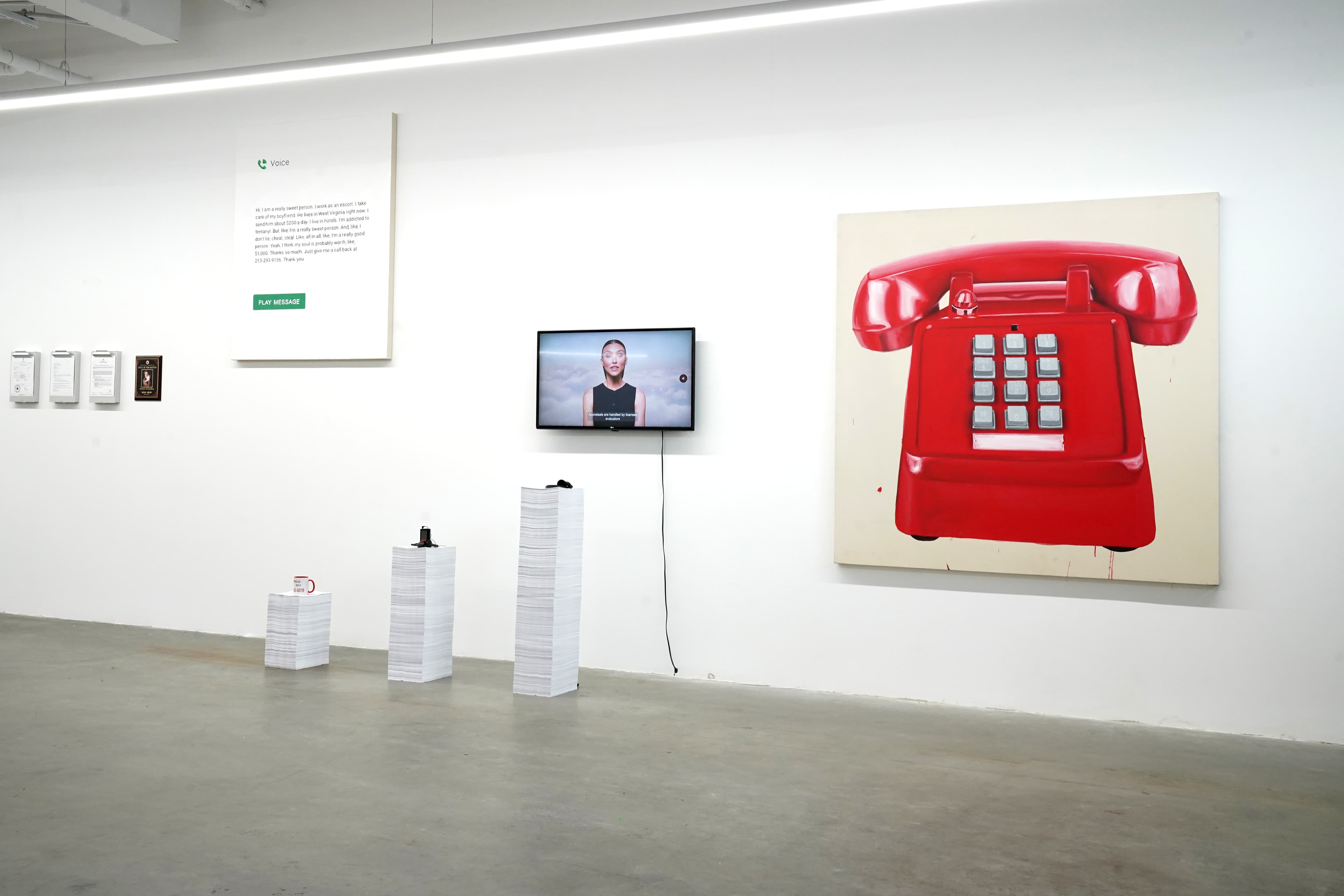 Installation view