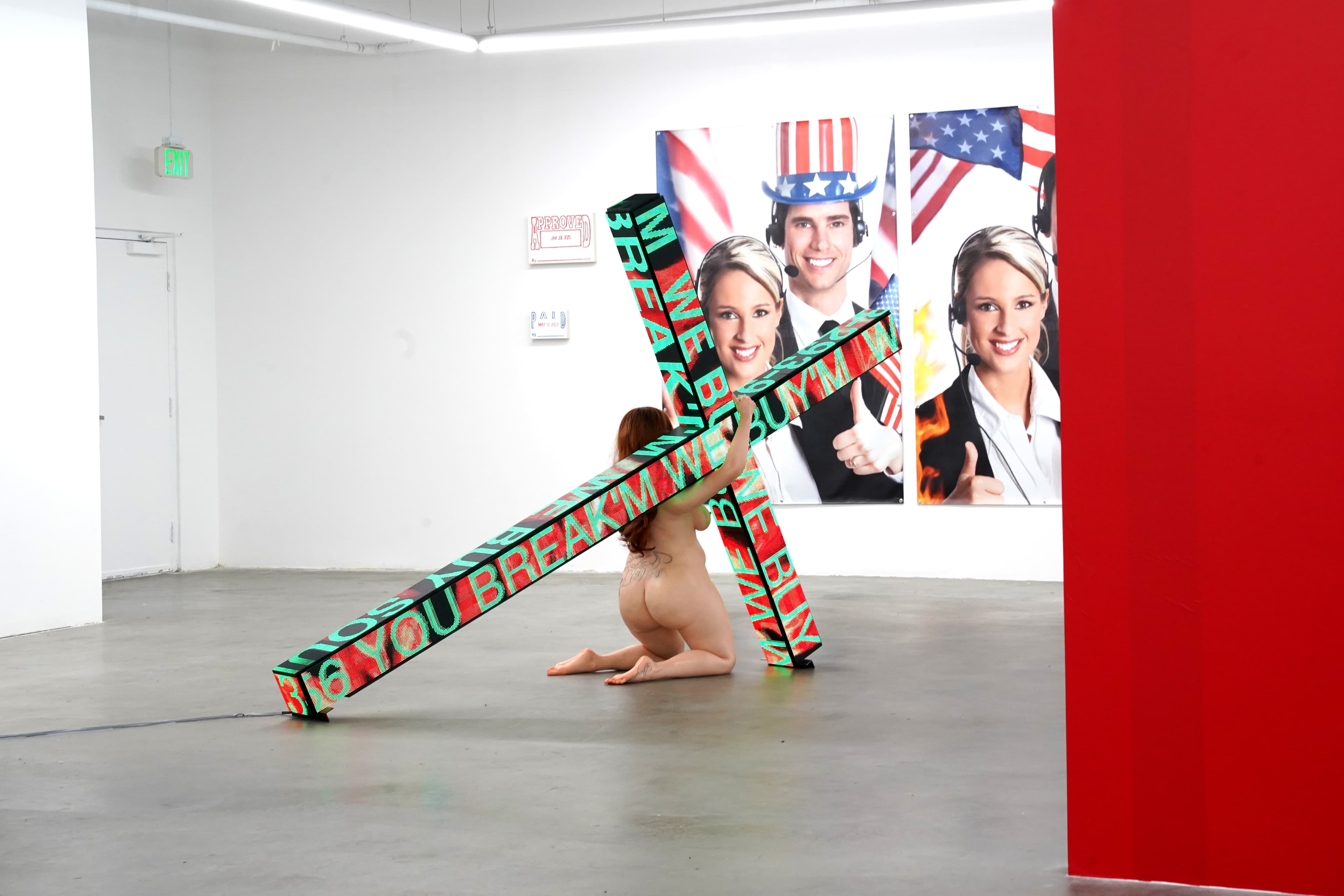 Installation view