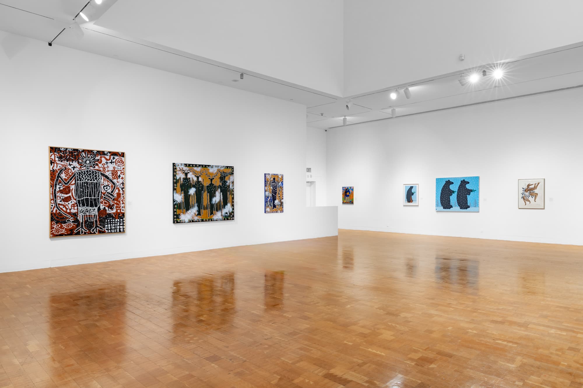 Installation view