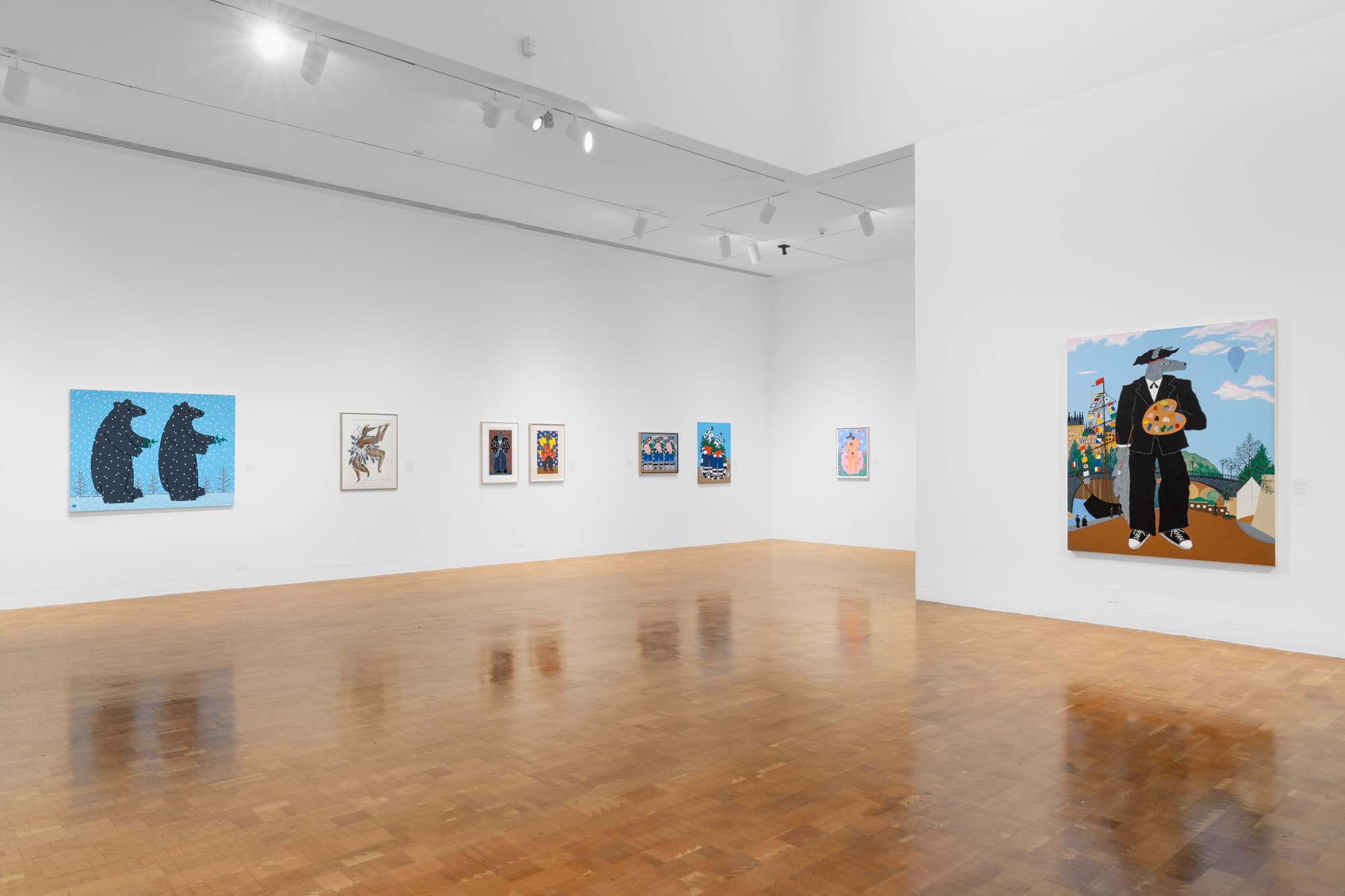 Installation view
