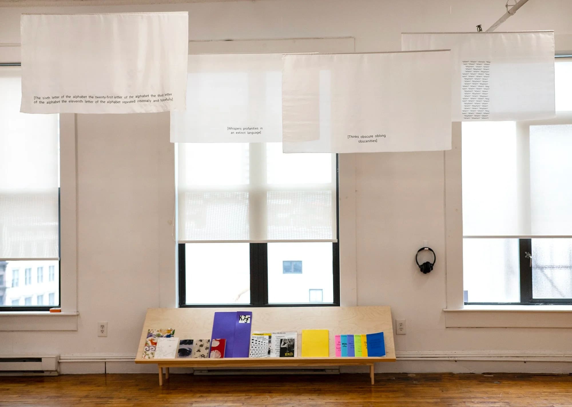 Installation view