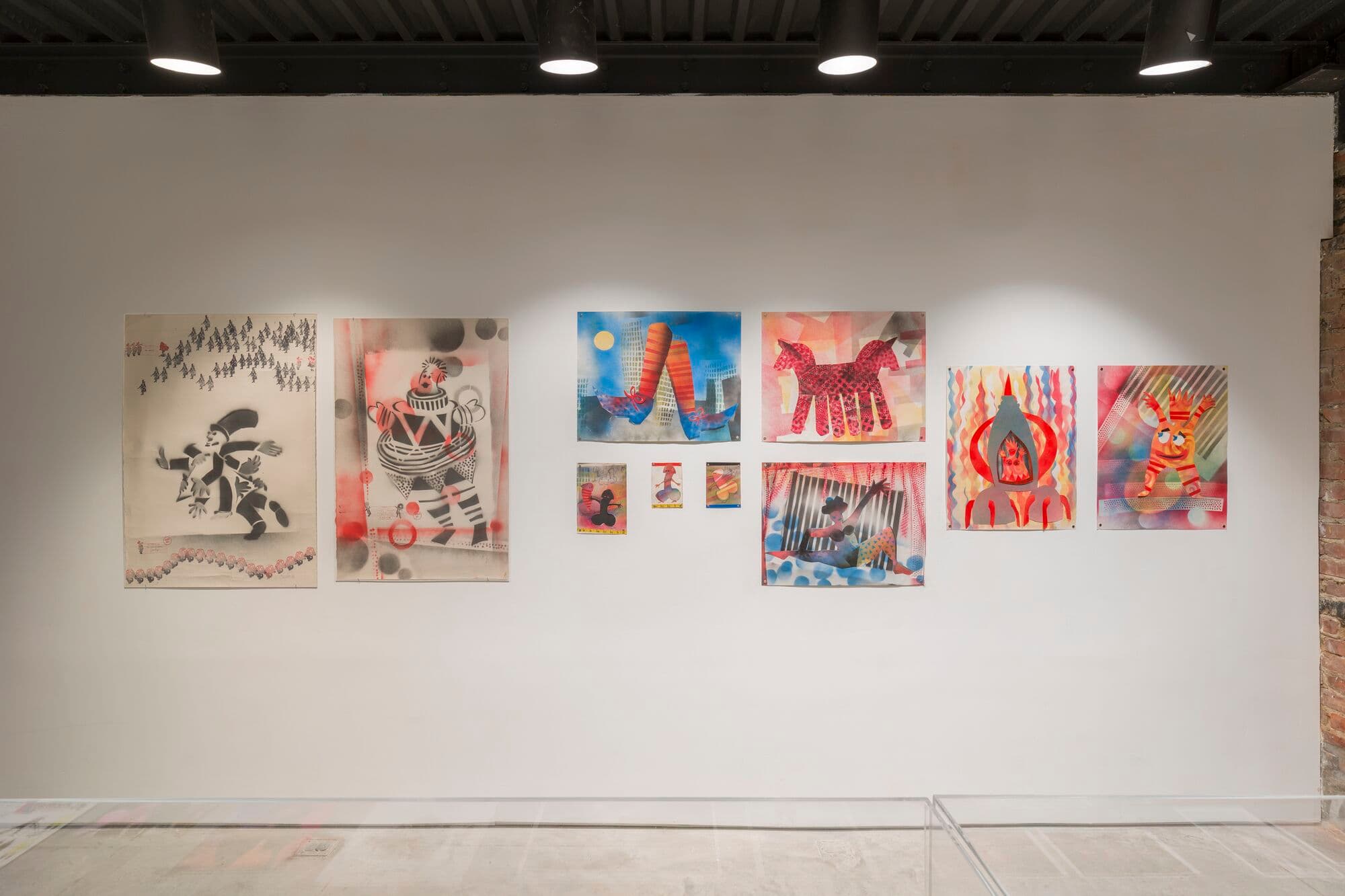 Installation view