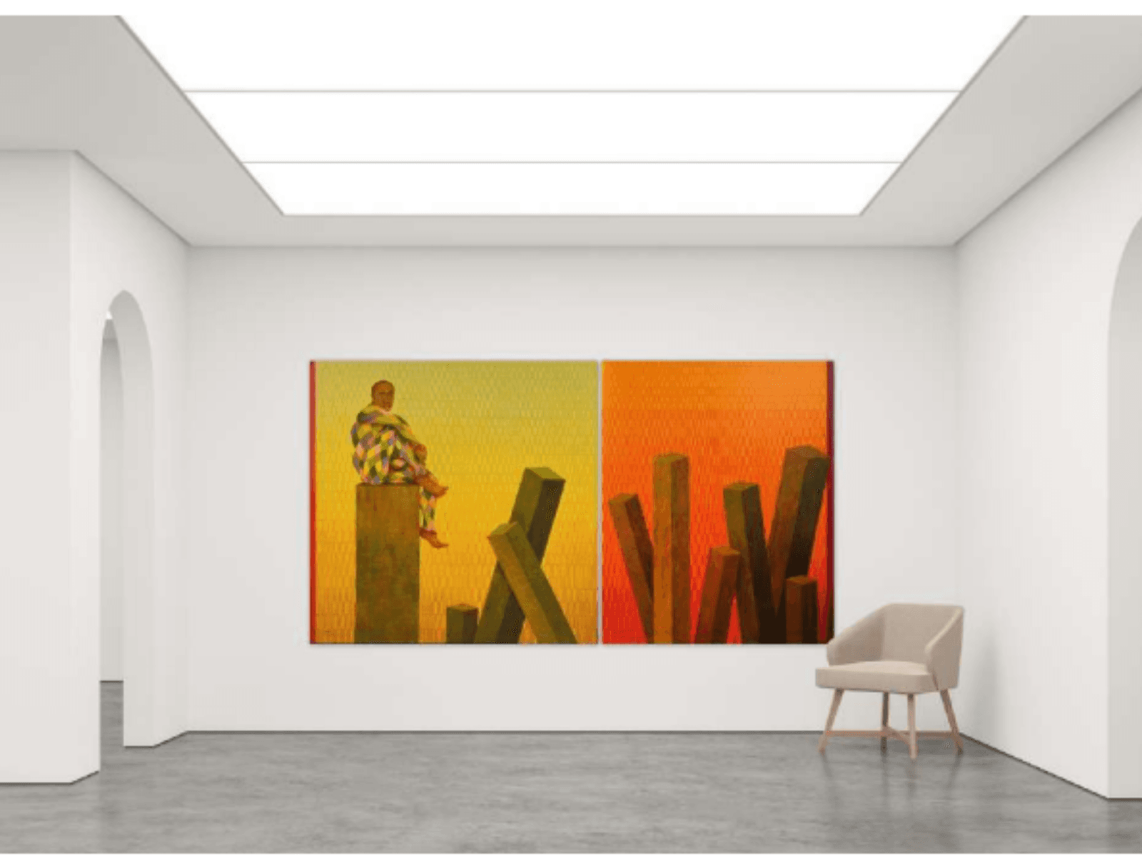 Installation view