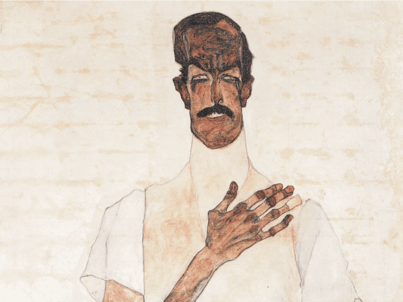 Egon Schiele: Portrait of Dr. Erwin von Graff