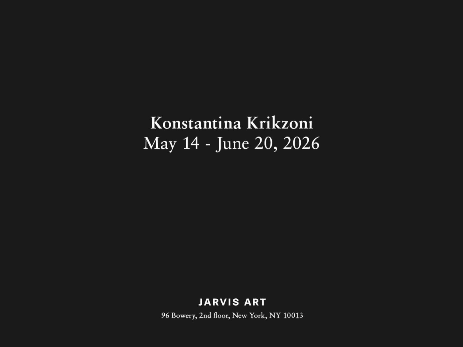 Konstantina Krikzoni