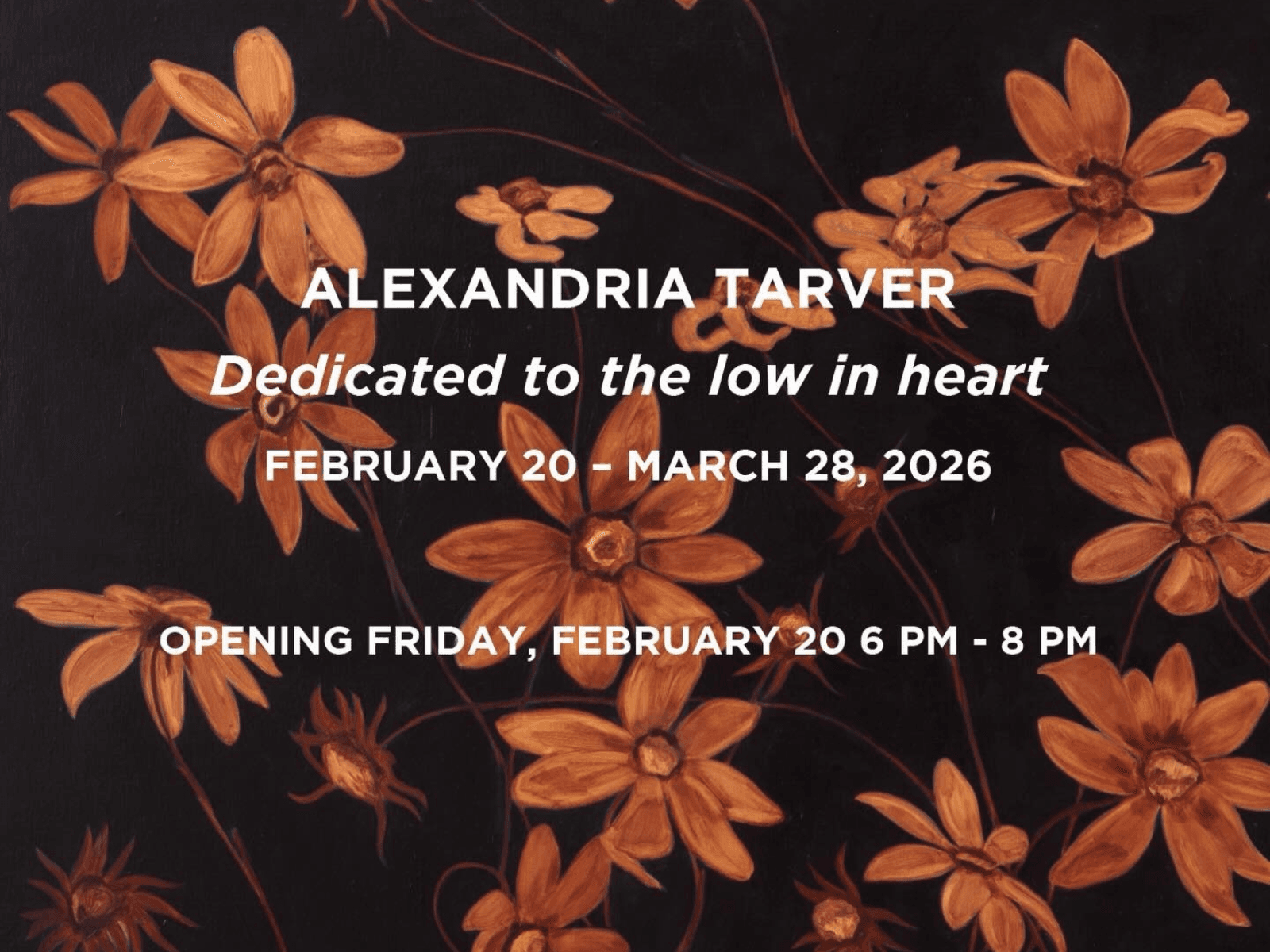 Alexandria Tarver: Dedicated to the low in the heart
