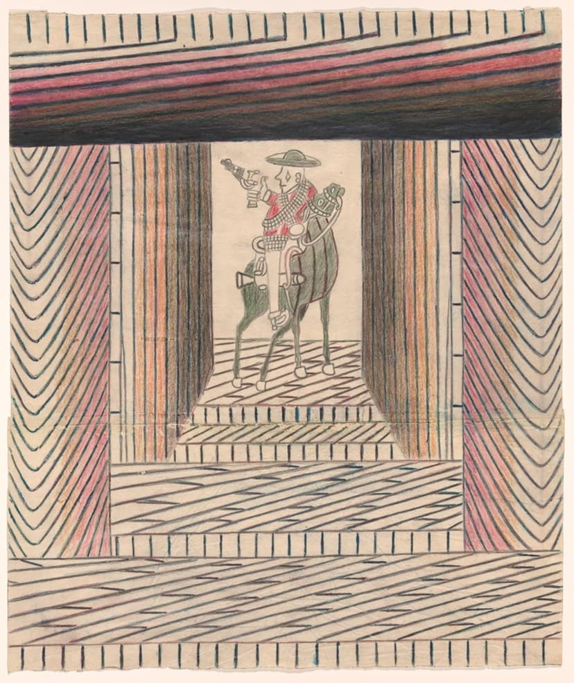 Untitled (Jinete with Red Shirt No. 3)​