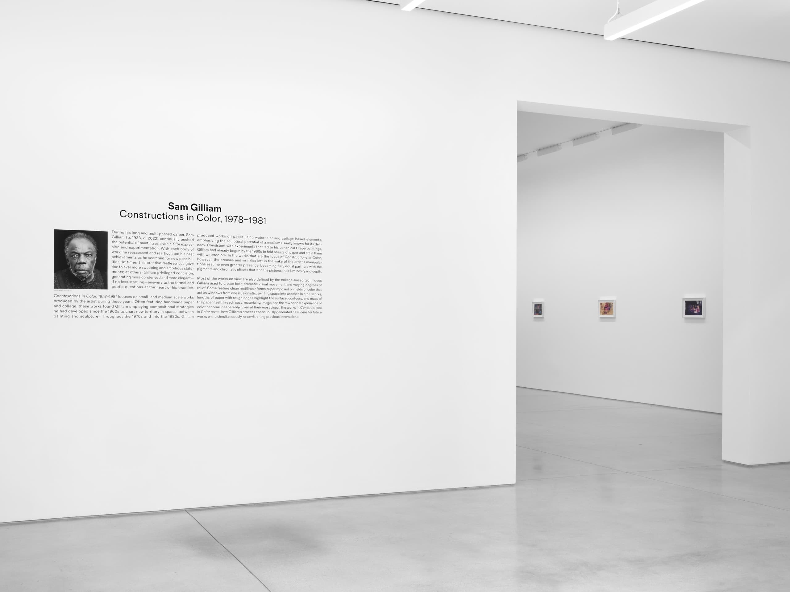 Installation view