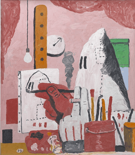 Draw Them In, Paint Them Out: Trenton Doyle Hancock Confronts Philip Guston