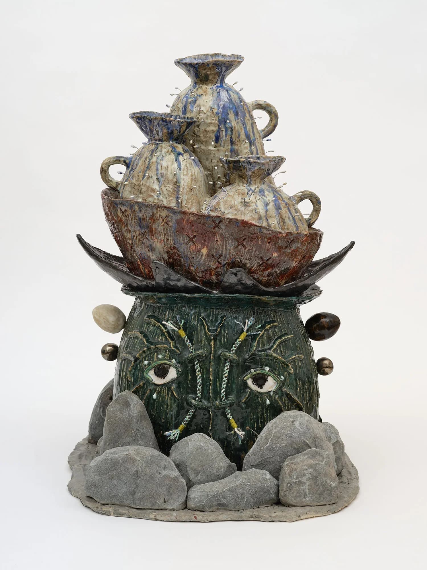 Sunken Bust Shimmering Stone