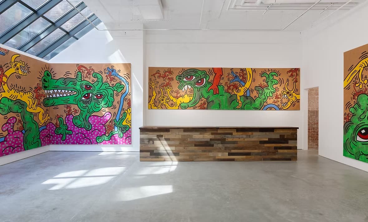 Installation view