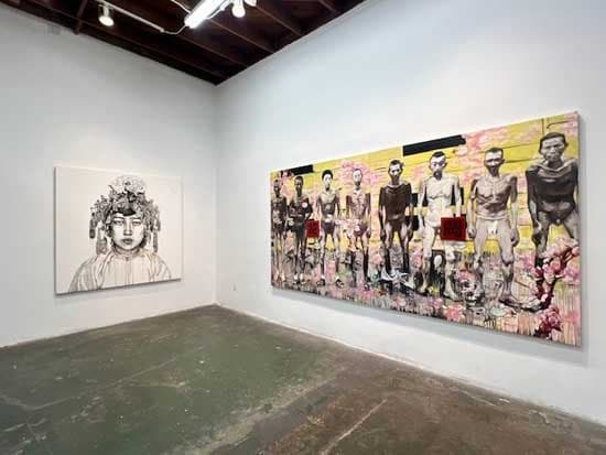 Installation view