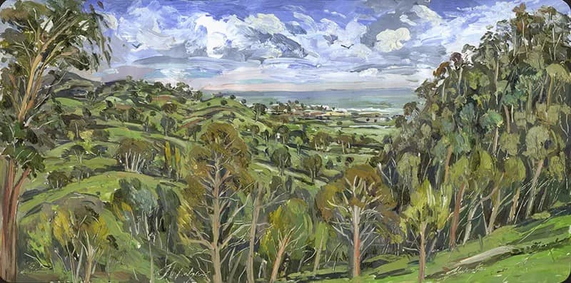 Place: Landscape Paintings of Australia & Japan