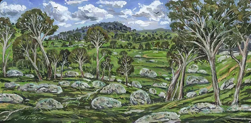 Place: Landscape Paintings of Australia & Japan
