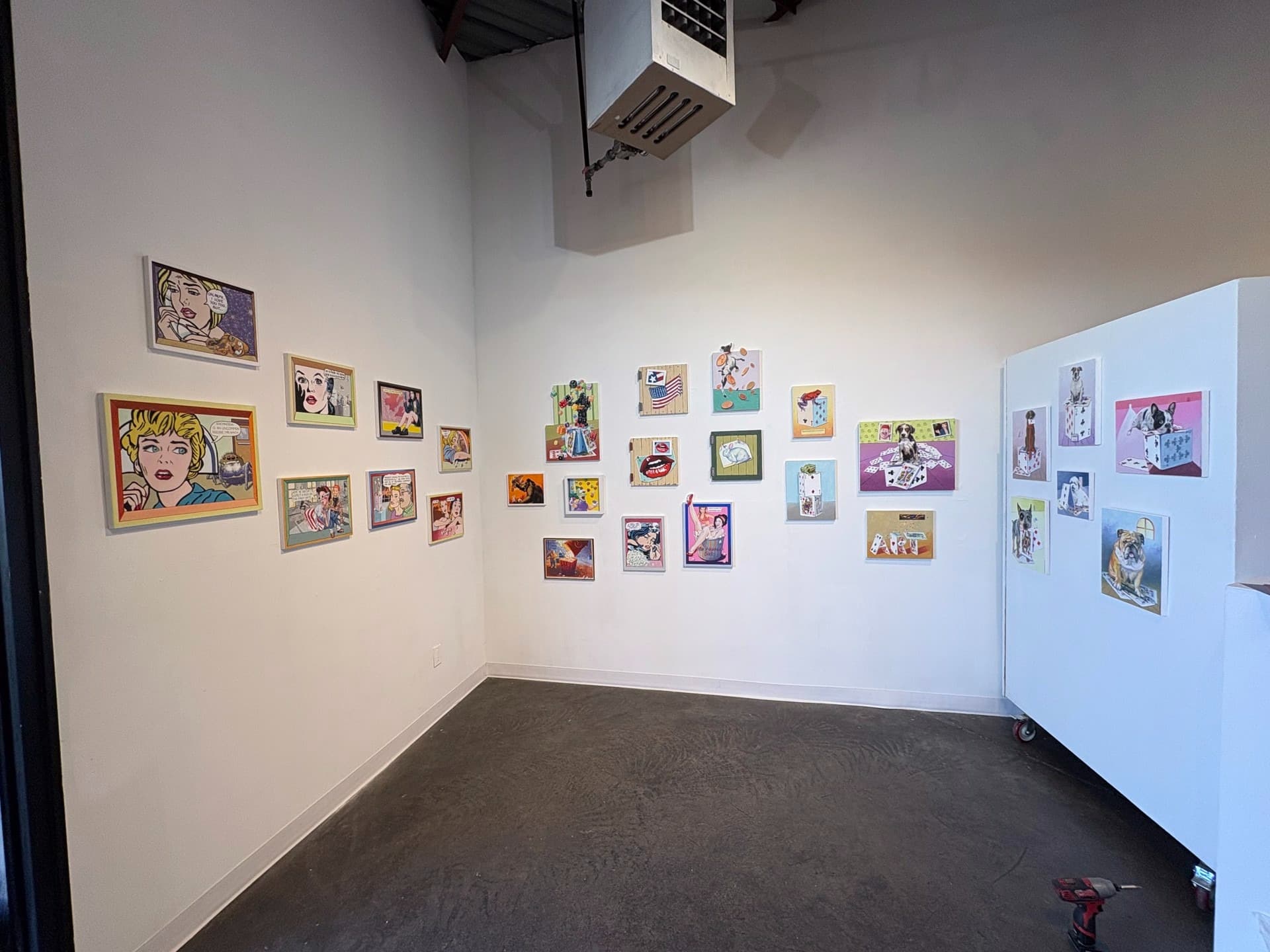 Installation view