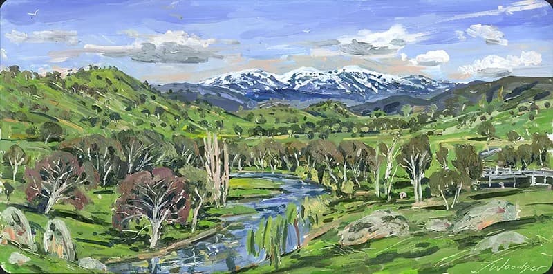 Place: Landscape Paintings of Australia & Japan