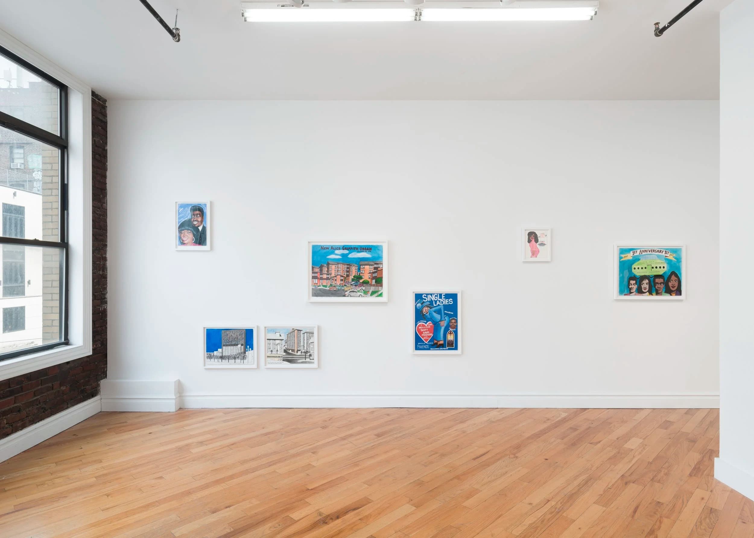 Installation view
