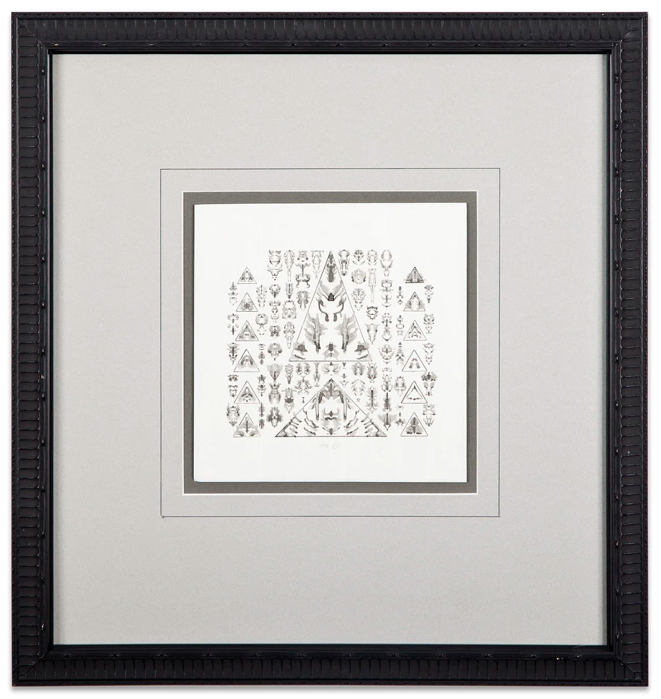 Inkblot & Felt Tip Pen Drawings