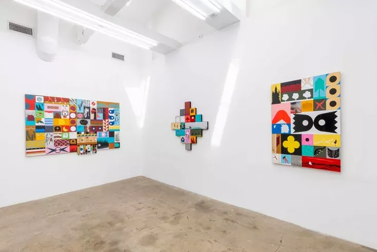 Installation view