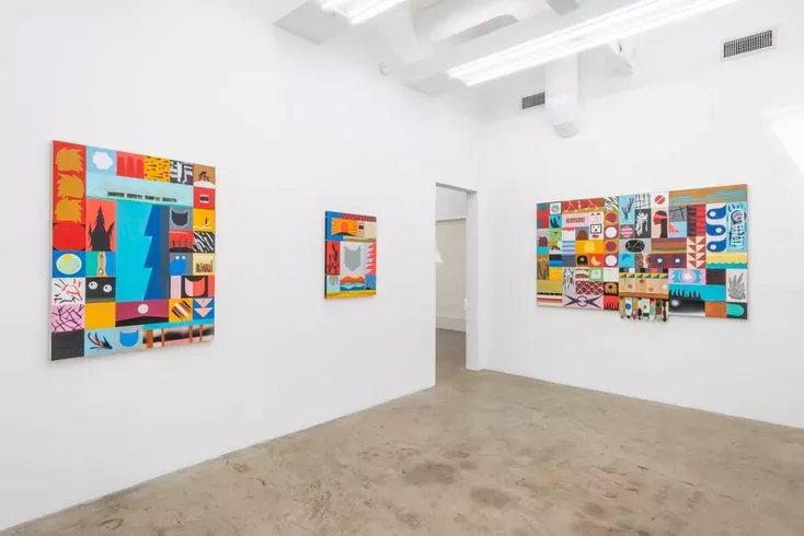 Installation view