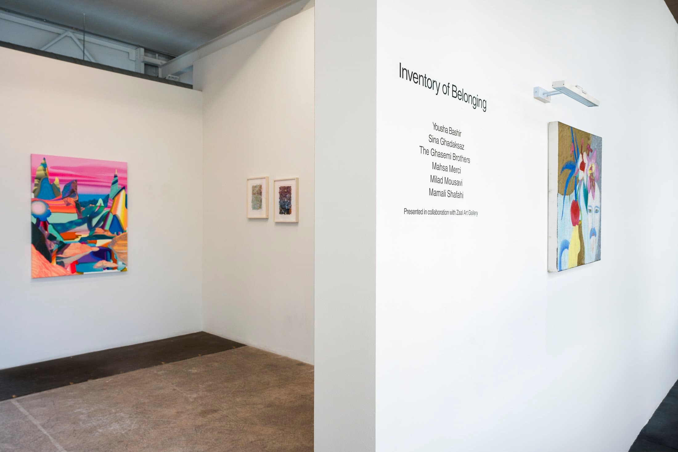 Installation view