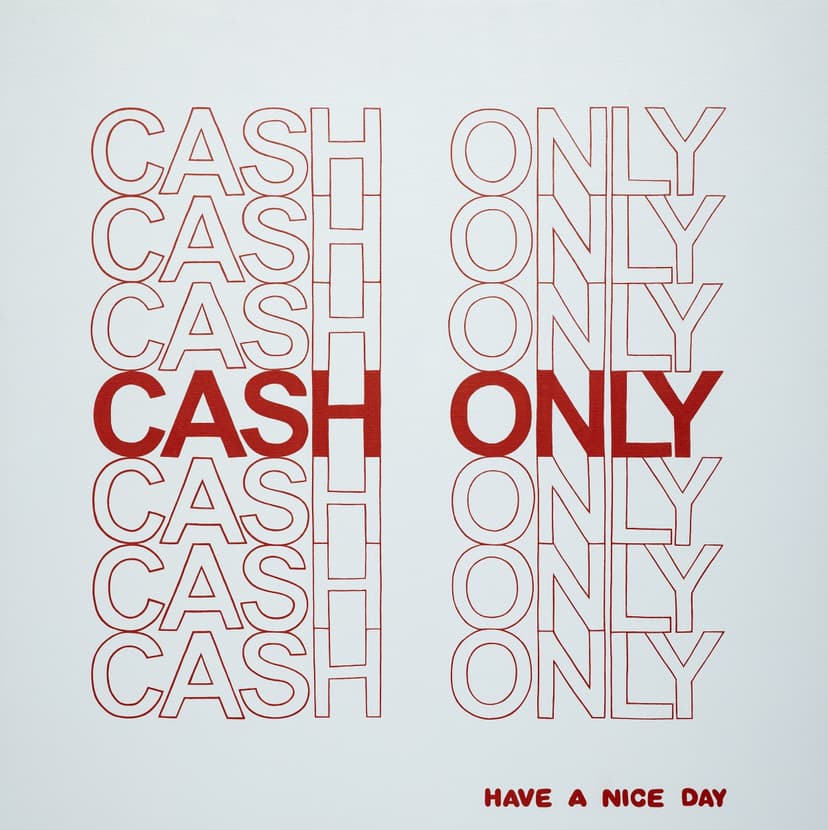 Cash Only
